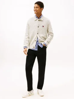Tommy Jeans Black Sonny Regular Tapered Leg Black Jeans
