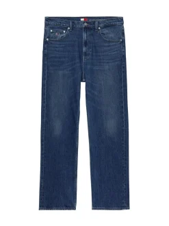 Tommy Jeans Blue Dark Otis Mid Rise Straight Jeans