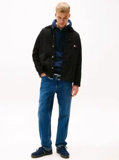 Tommy Jeans Blue Essential Flag Hoodies