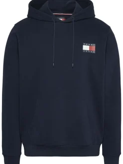 Tommy Jeans Blue Essential Flag Hoodies