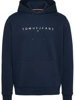 Tommy Jeans Blue Logo Hoodies