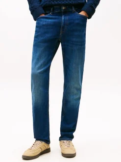Tommy Jeans Blue Slim Ryan Straight Jeans