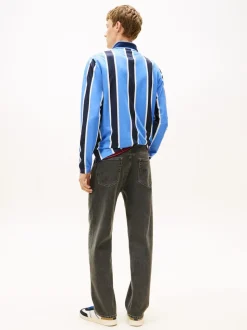 Tommy Jeans Grey Otis Faded Regular Straight Leg Jeans
