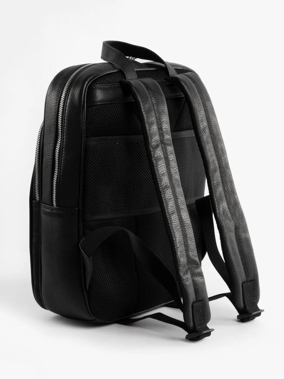 Totes Black Genuine Leather Backpack