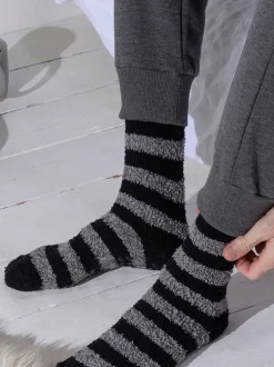 Totes Black Mens Supersoft Twin Pack Socks