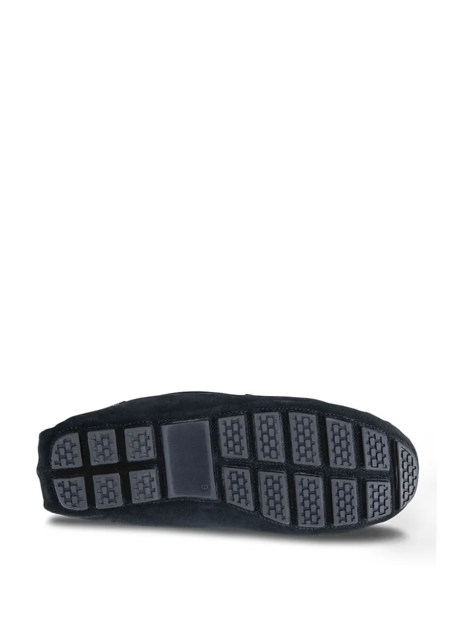 Totes Blue Isotoner Mens Suede Moccasin With Water Repellency