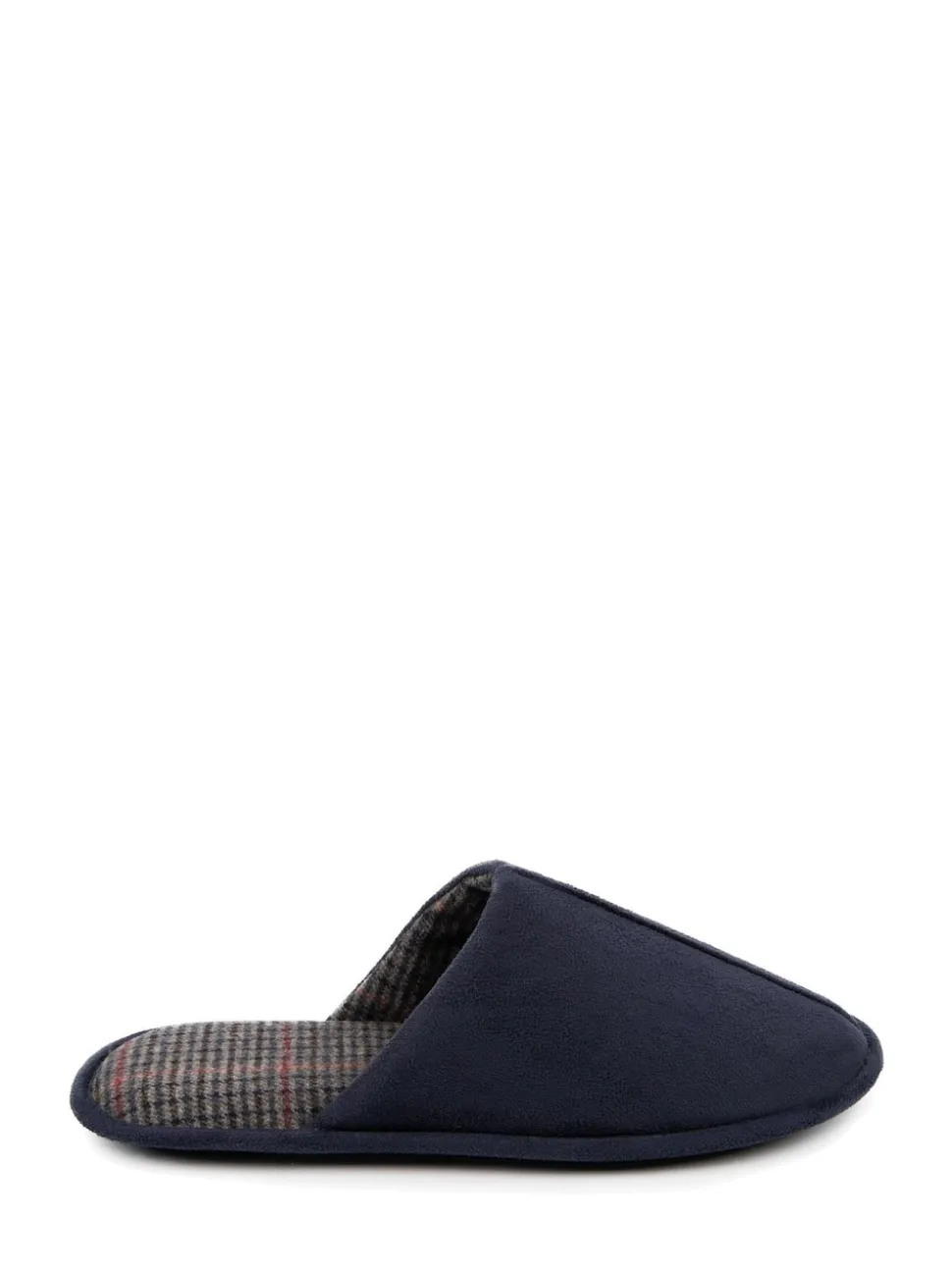 Totes Blue Toasties Mens Centre Seam Mules