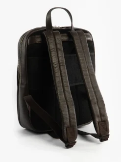 Totes Brown Genuine Leather Backpack