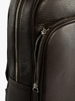 Totes Brown Genuine Leather Backpack
