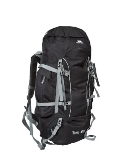 Trespass Grey Trek 66 Litres Rucksack