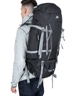 Trespass Grey Trek 66 Litres Rucksack