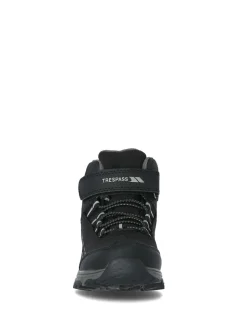 Trespass Kids Harrelson Black Boots