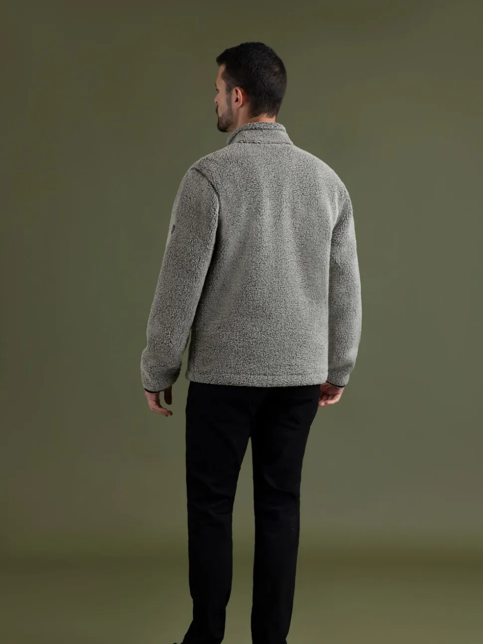 Trespass Maclarenton Male Fleece Brown Jacket At400