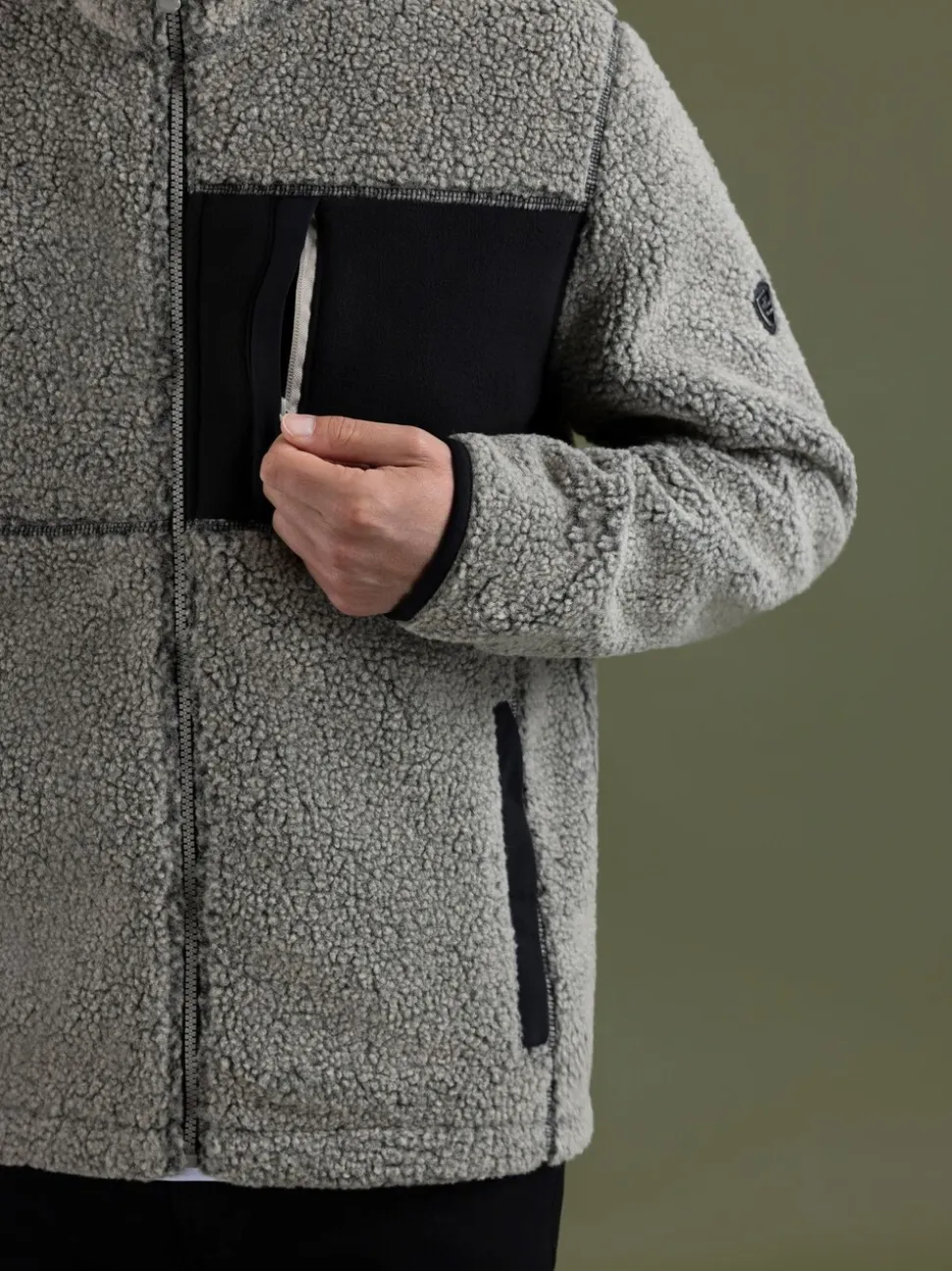 Trespass Maclarenton Male Fleece Brown Jacket At400