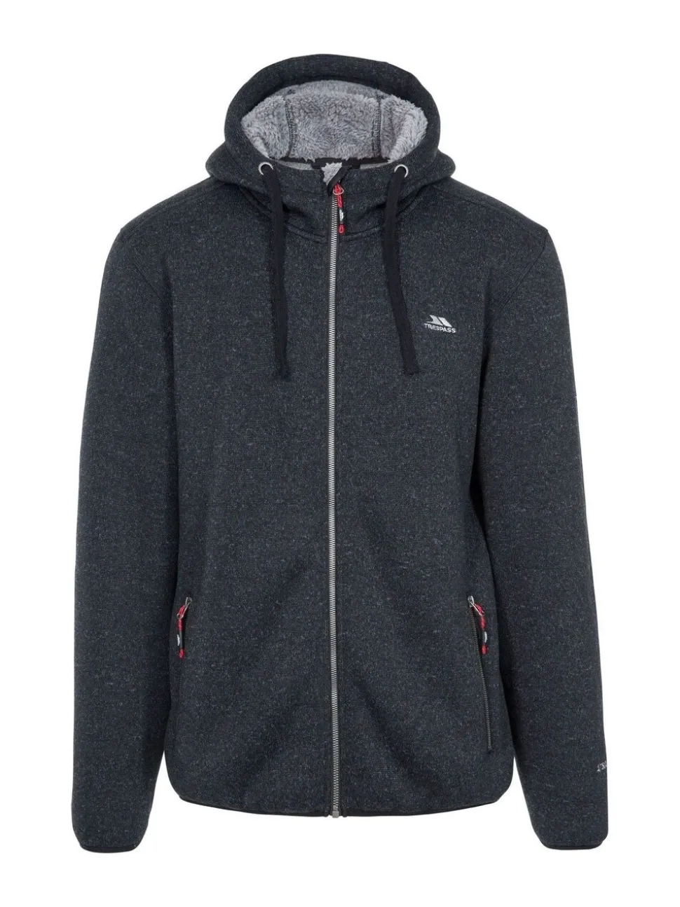 Trespass Male Black Tableypipe Fleece