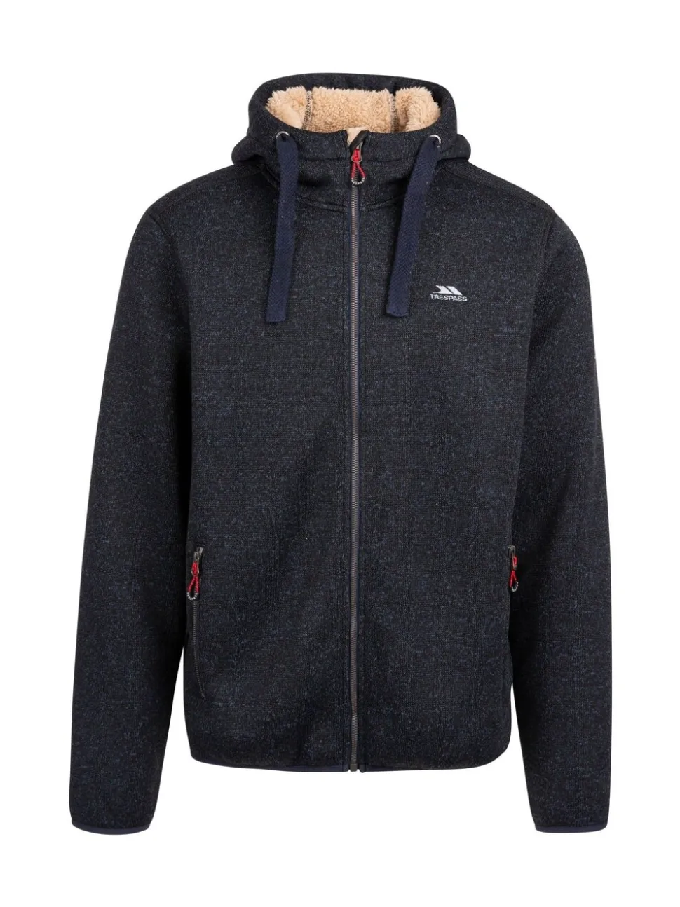 Trespass Male Blue PIPE Fleece AT500