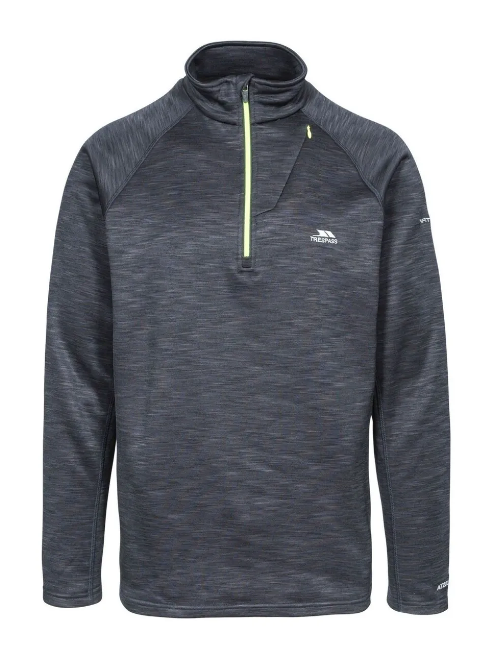 Trespass Male Collins Active Black Fleece
