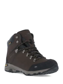 Trespass Male Gerrard Brown Hiking Boots