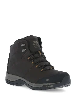 Trespass Male Hiram Mid Cut Brown Boots