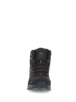 Trespass Male Hiram Mid Cut Brown Boots