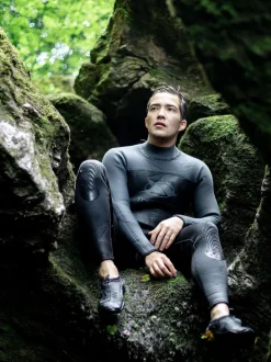 Trespass Male Lakee 5Mm Full Black Wetsuit
