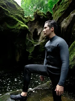 Trespass Male Lakee 5Mm Full Black Wetsuit