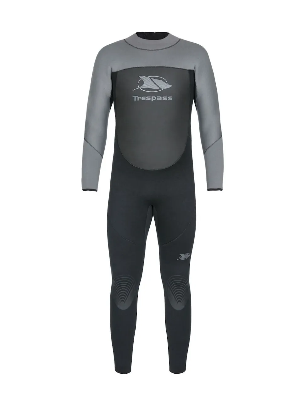 Trespass Male Lakee 5Mm Full Black Wetsuit