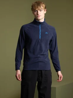 Trespass Quarter Zip Blackford Micro Fleece