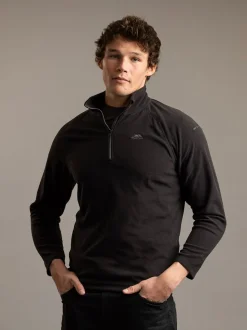 Trespass Quarter Zip Blackford Micro Fleece