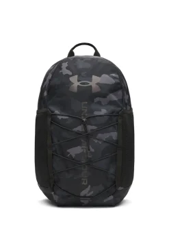 Under Armour Black Chrome Hustle Sport 6.0 Backpack