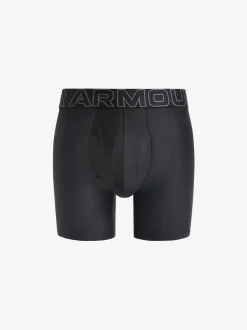 Under Armour Black Dark Tech Solid Briefs 3 Pack