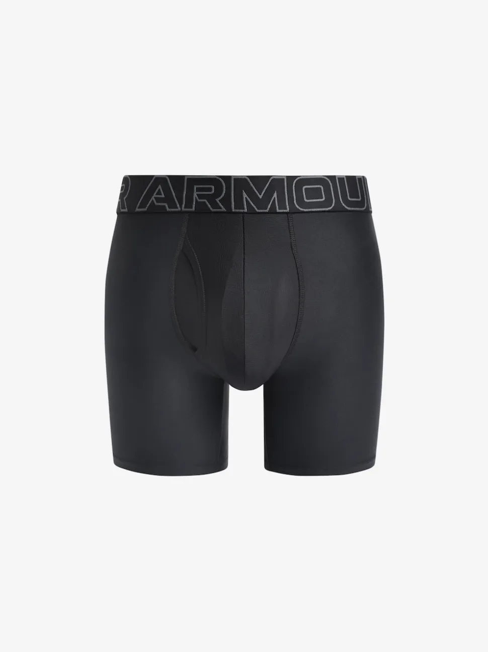Under Armour Black Dark Tech Solid Briefs 3 Pack