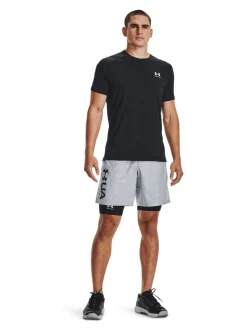 Under Armour Black Heat Gear Long Shorts