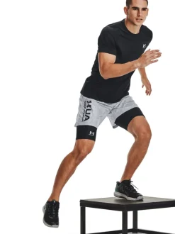 Under Armour Black Heat Gear Long Shorts