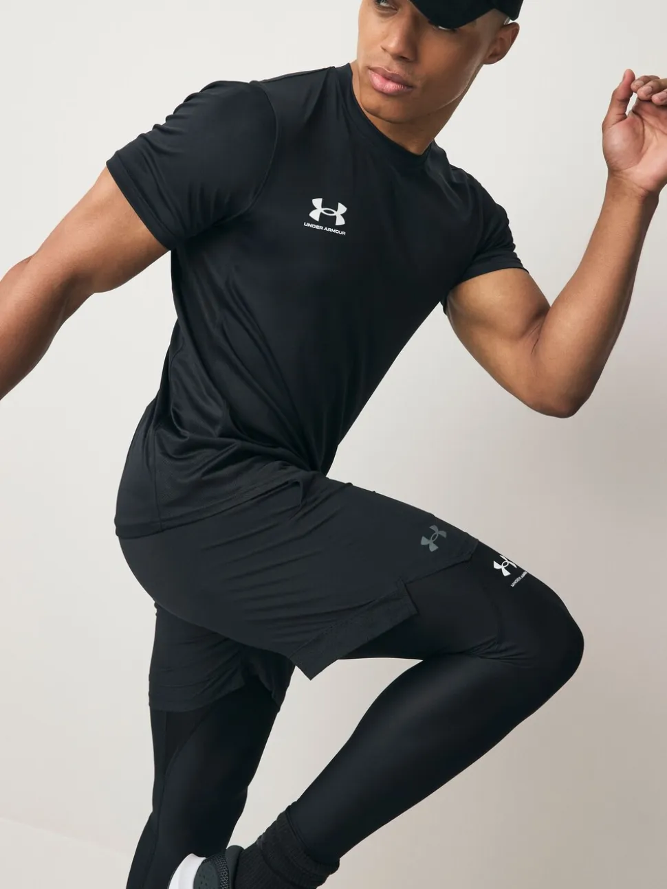 Under Armour Black HeatGear Base Layer Leggings
