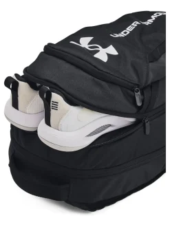 Under Armour Black Hustle 6.0 Backpack