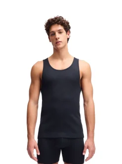 Under Armour Black Performance Cotton Under Vests 2 Pack