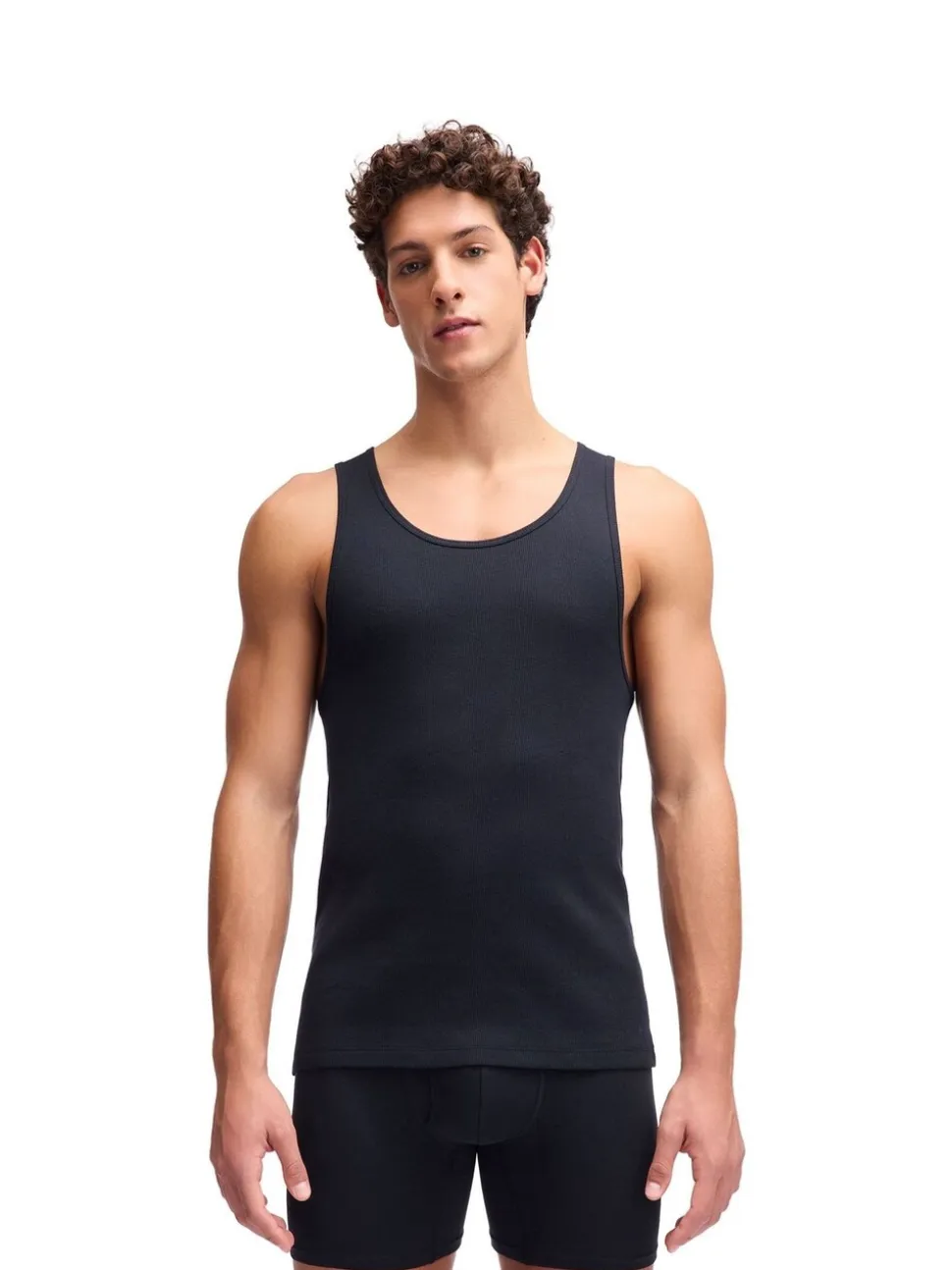 Under Armour Black Performance Cotton Under Vests 2 Pack