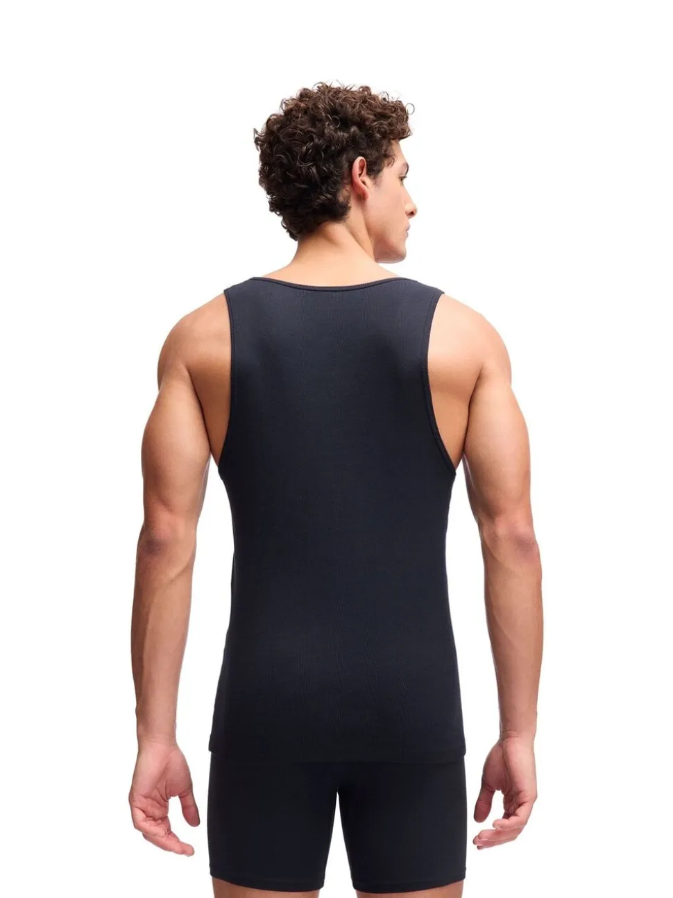 Under Armour Black Performance Cotton Under Vests 2 Pack