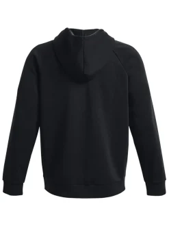 Under Armour Black Rival Fleece Full Zip Hoodie