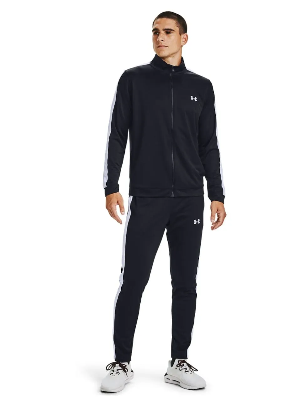 Under Armour Black Rival Knit Track Suit