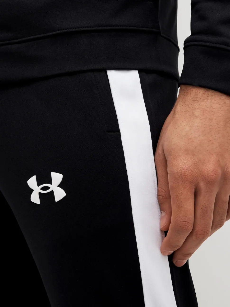 Under Armour Black Rival Knit Track Suit