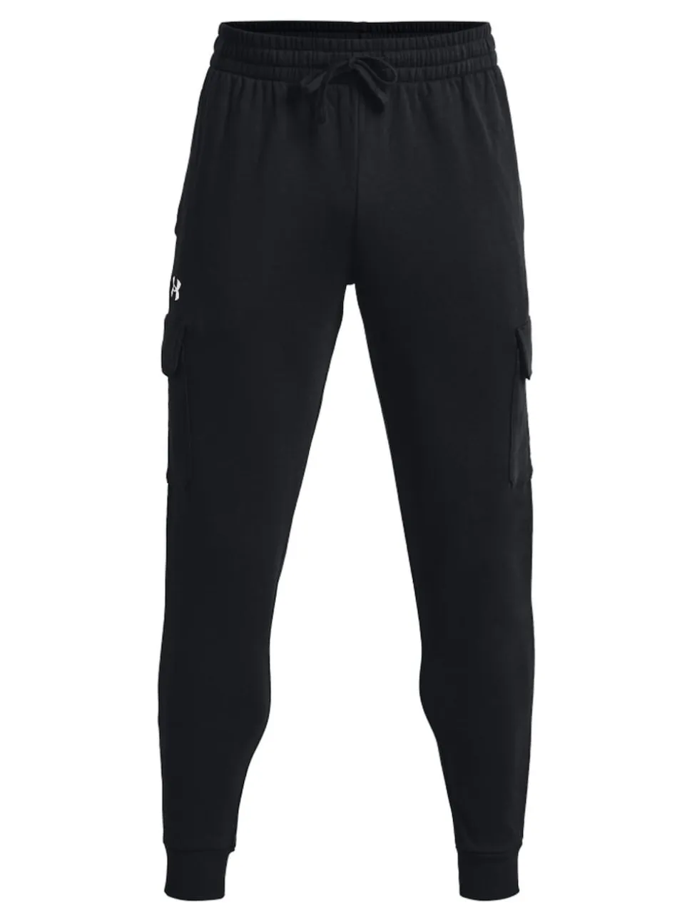 Under Armour Black Rival Fleece Cargo Jogger