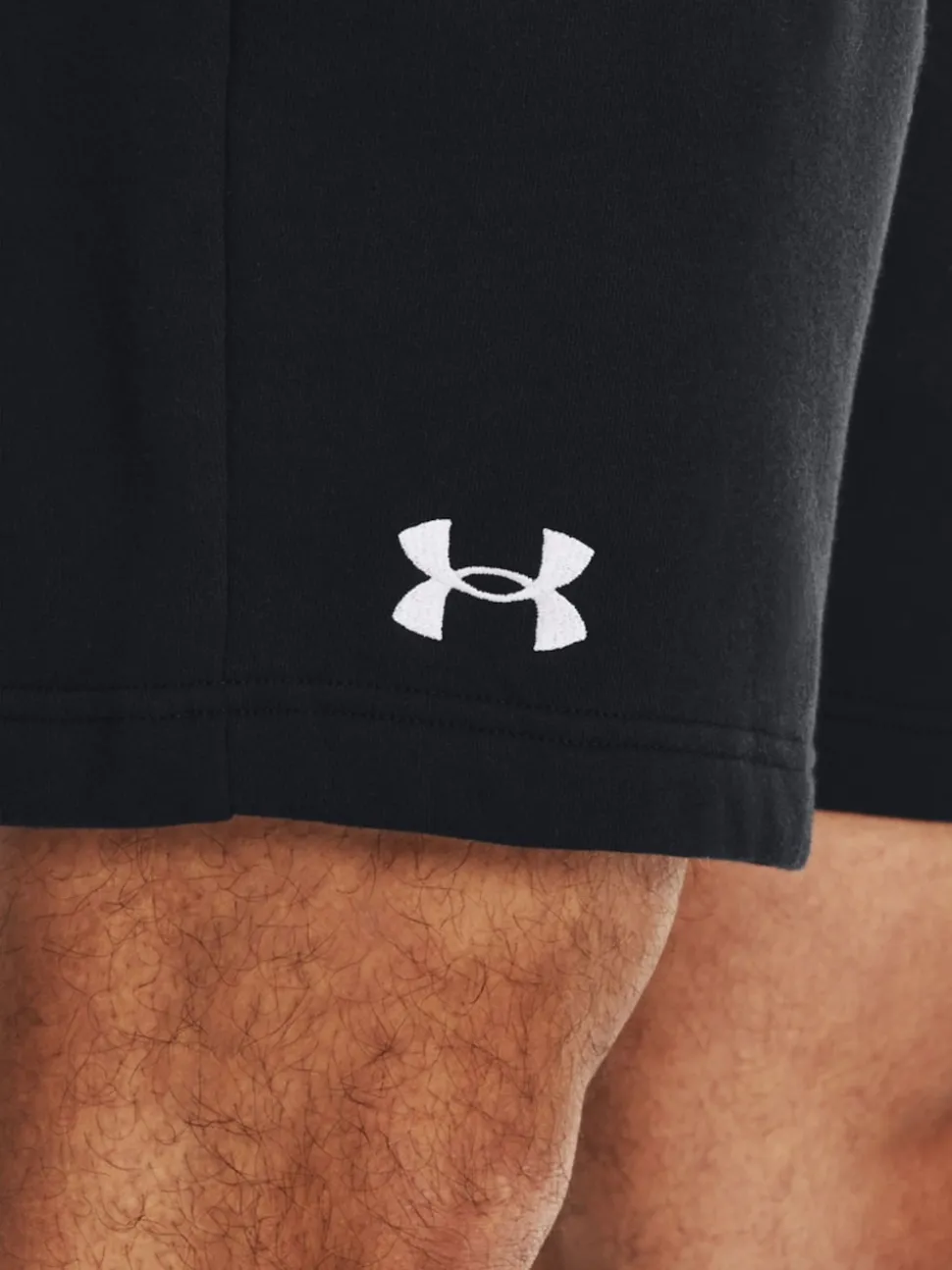 Under Armour Black Rival Fleece Shorts
