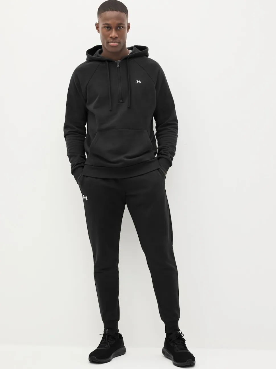 Under Armour Black Rival Fleece Joggers