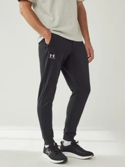 Under Armour Black Sportstyle Tricot Joggers