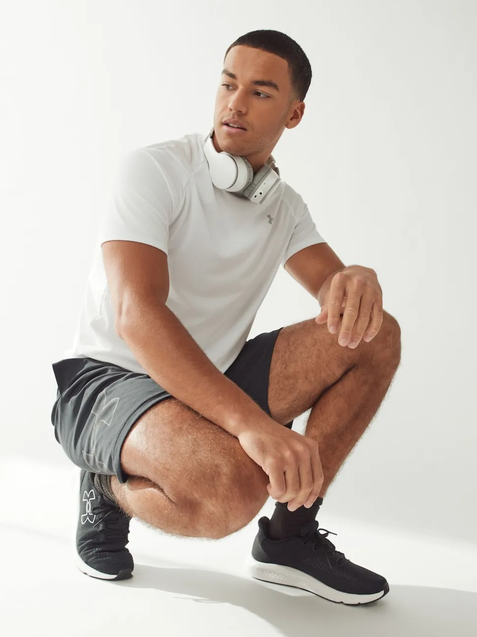 Under Armour Black Tech Graphic Shorts
