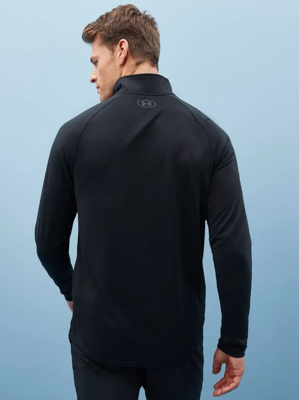 Under Armour Black Tech Quarter Zip Fleece