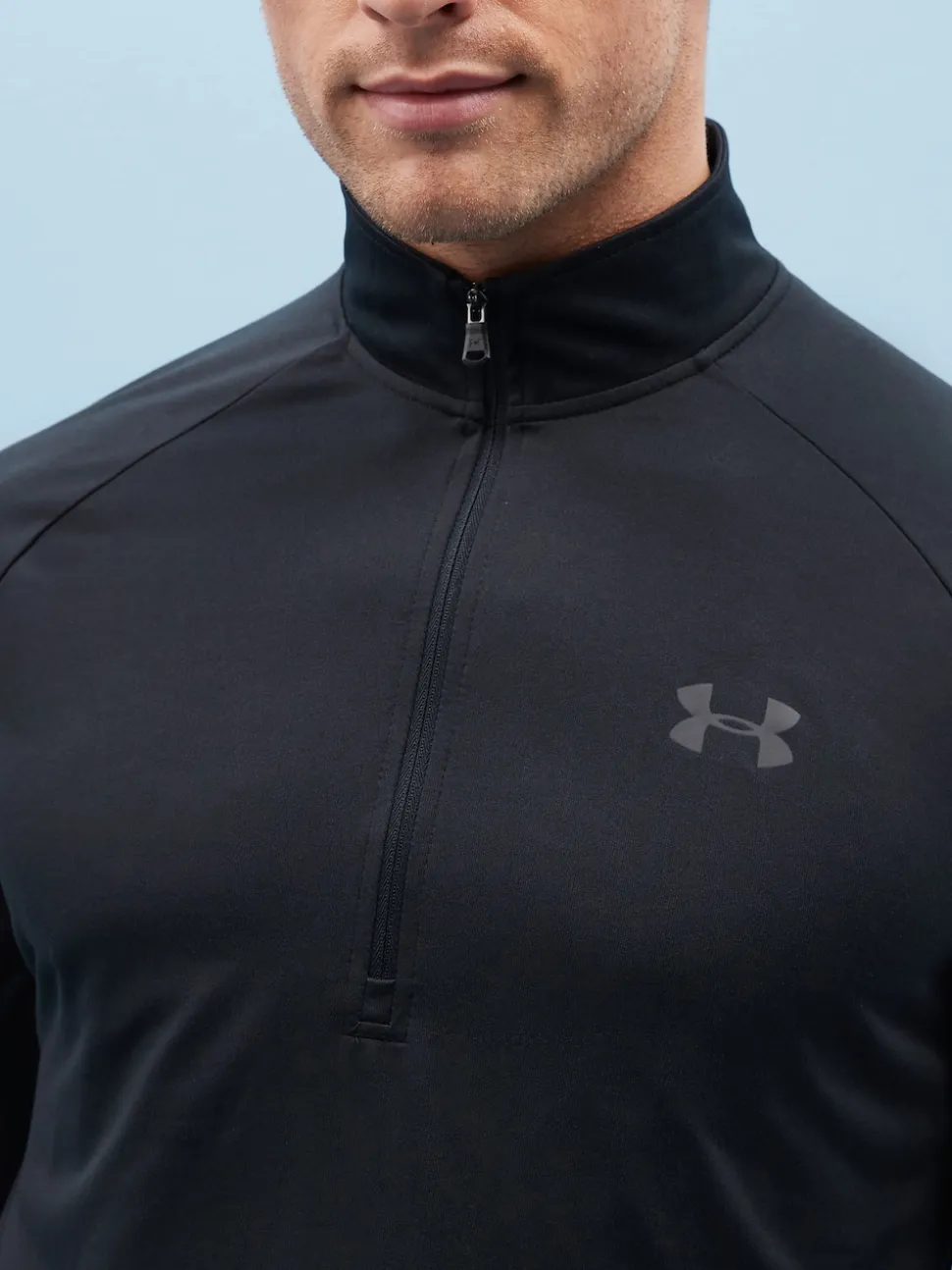 Under Armour Black Tech Quarter Zip Fleece