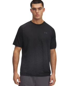 Under Armour Black Tech Short Sleeve Crew Sweatshirt